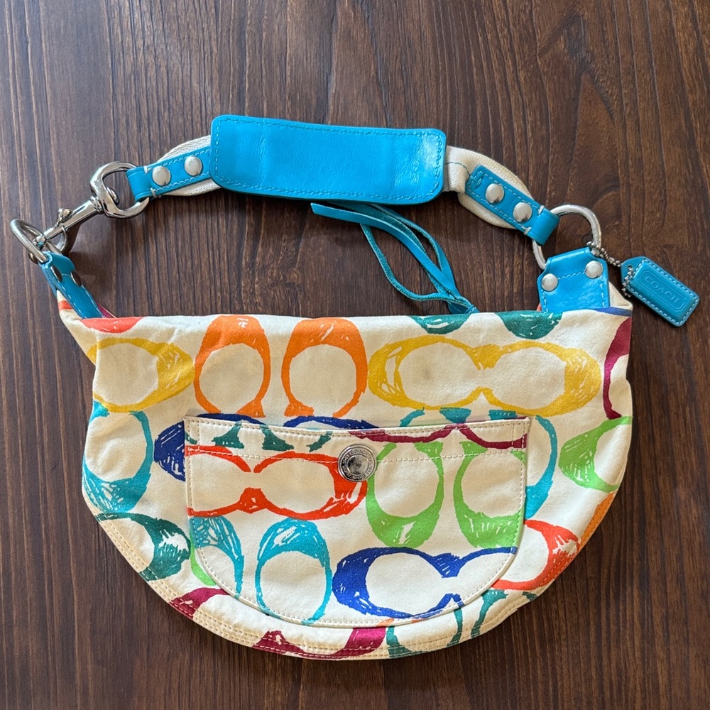 Coach Scribble Shoulder Bag